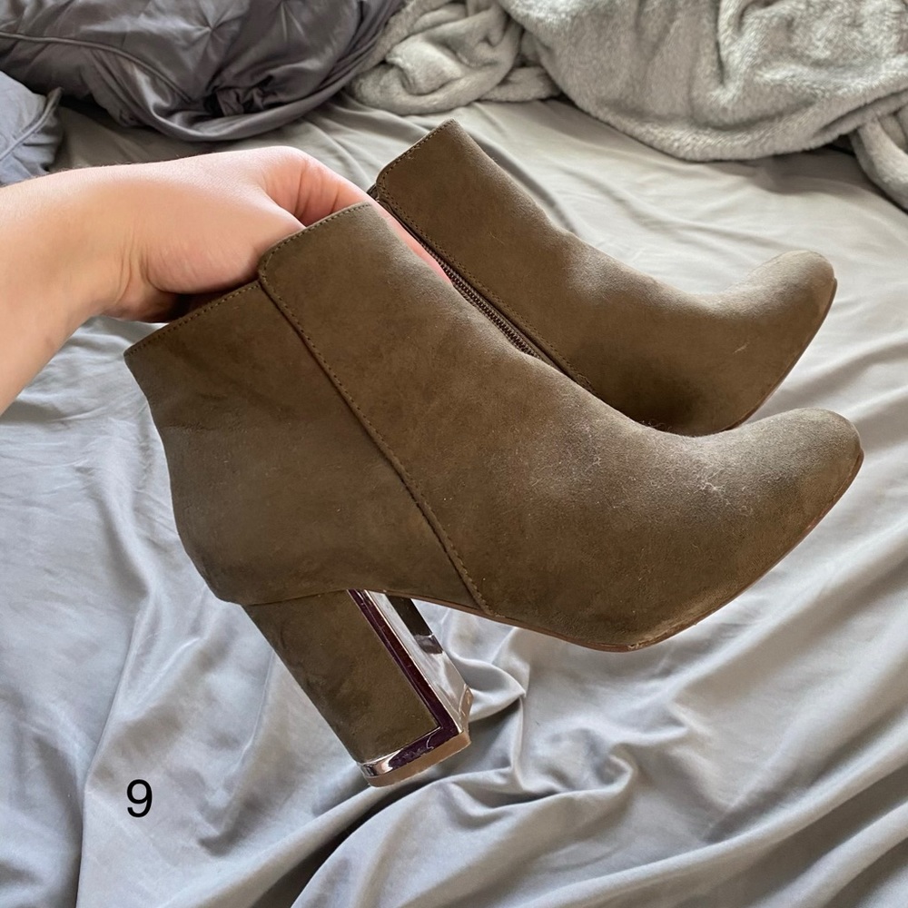 Bootie heels
